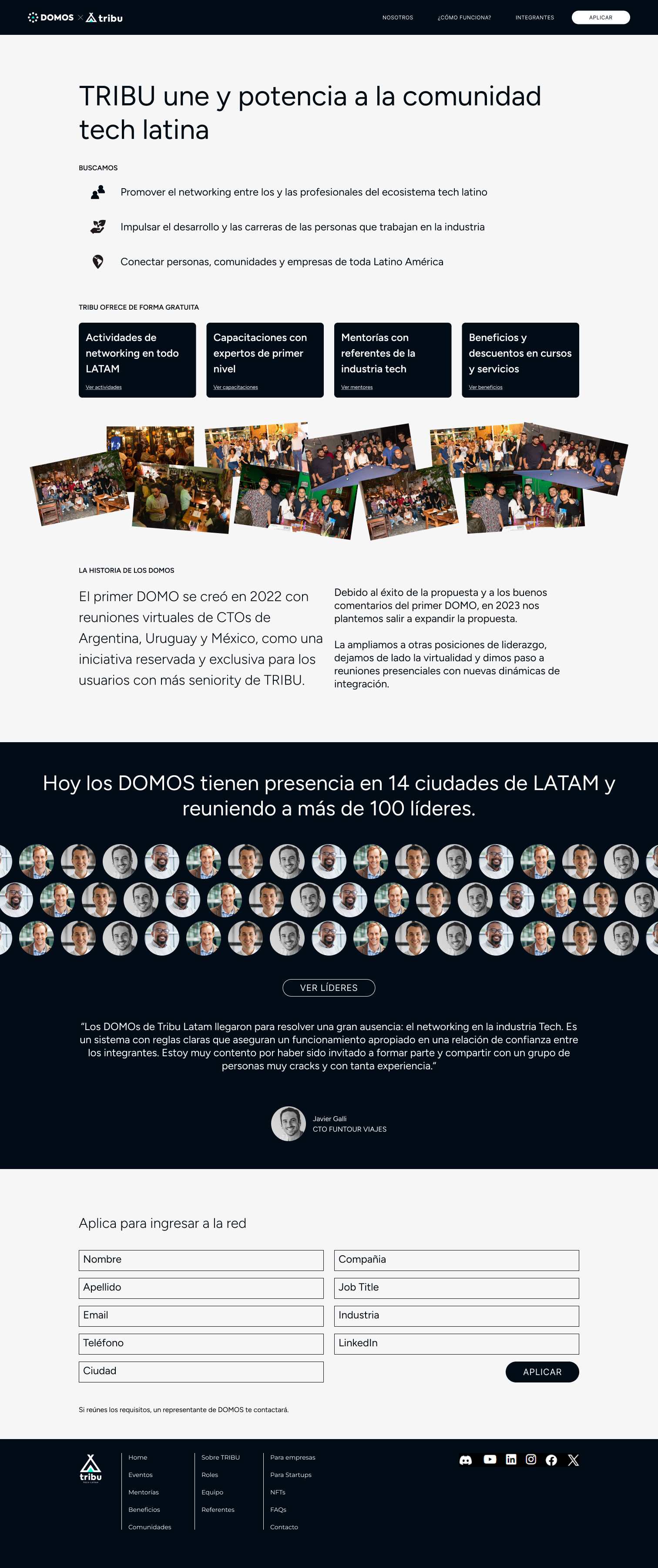 TRIBU Domos — Innovation Hubs & Workspaces Overview